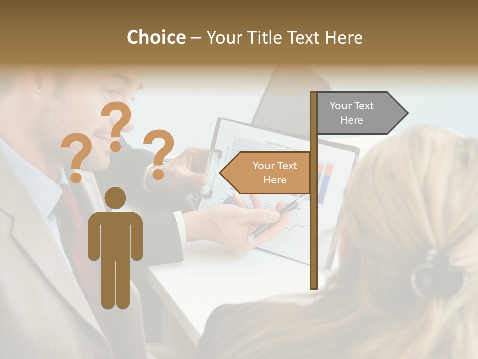 Assistance Hand Aging PowerPoint Template