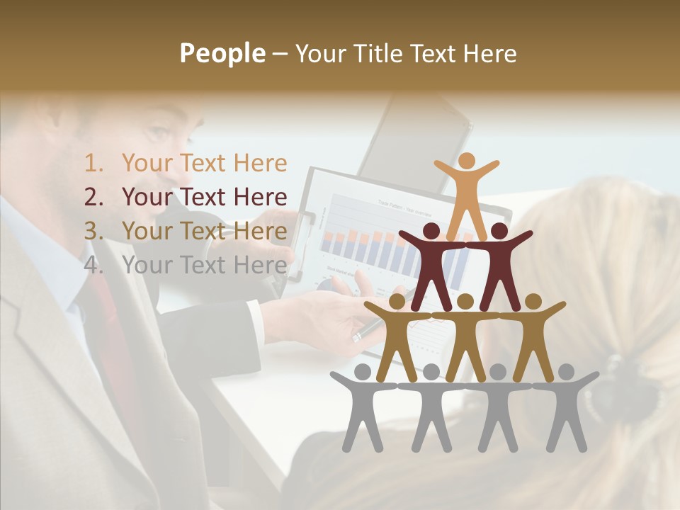 Assistance Hand Aging PowerPoint Template