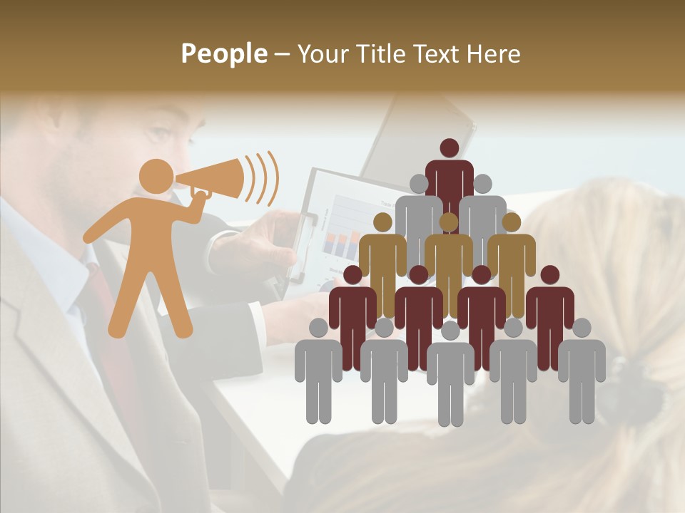 Assistance Hand Aging PowerPoint Template