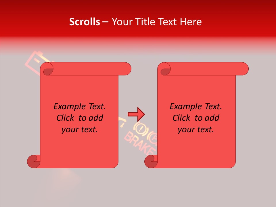 Hold Two Close Up PowerPoint Template