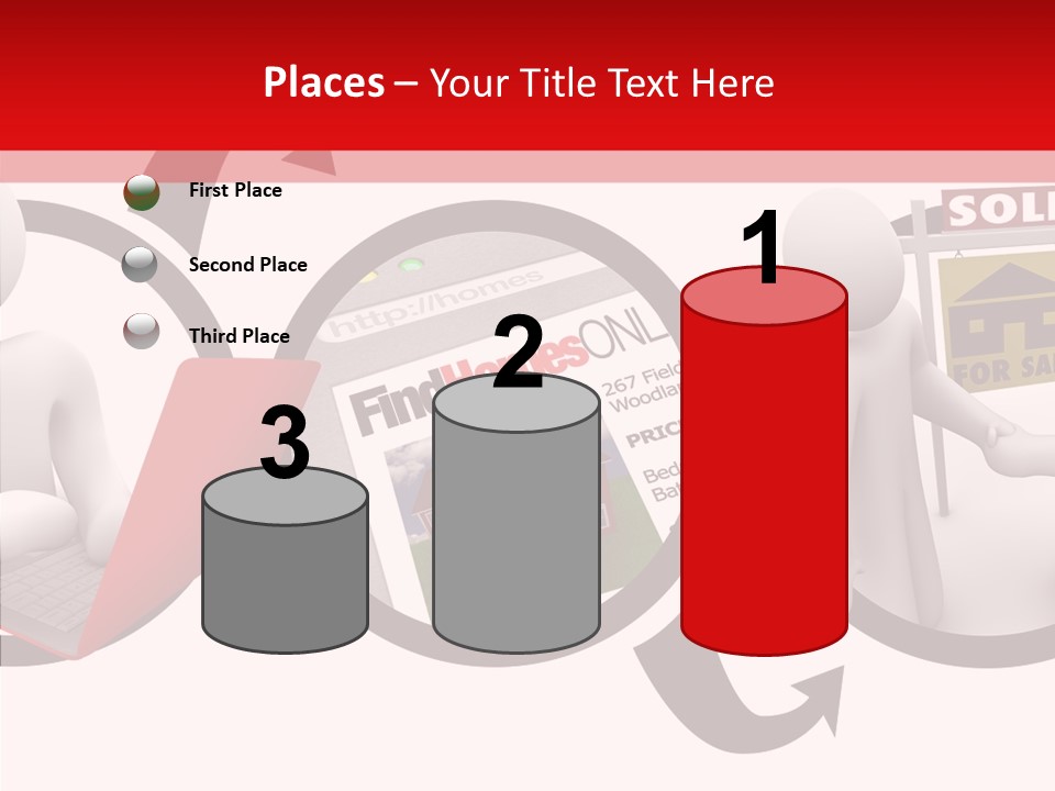 Togetherness White Closeup PowerPoint Template