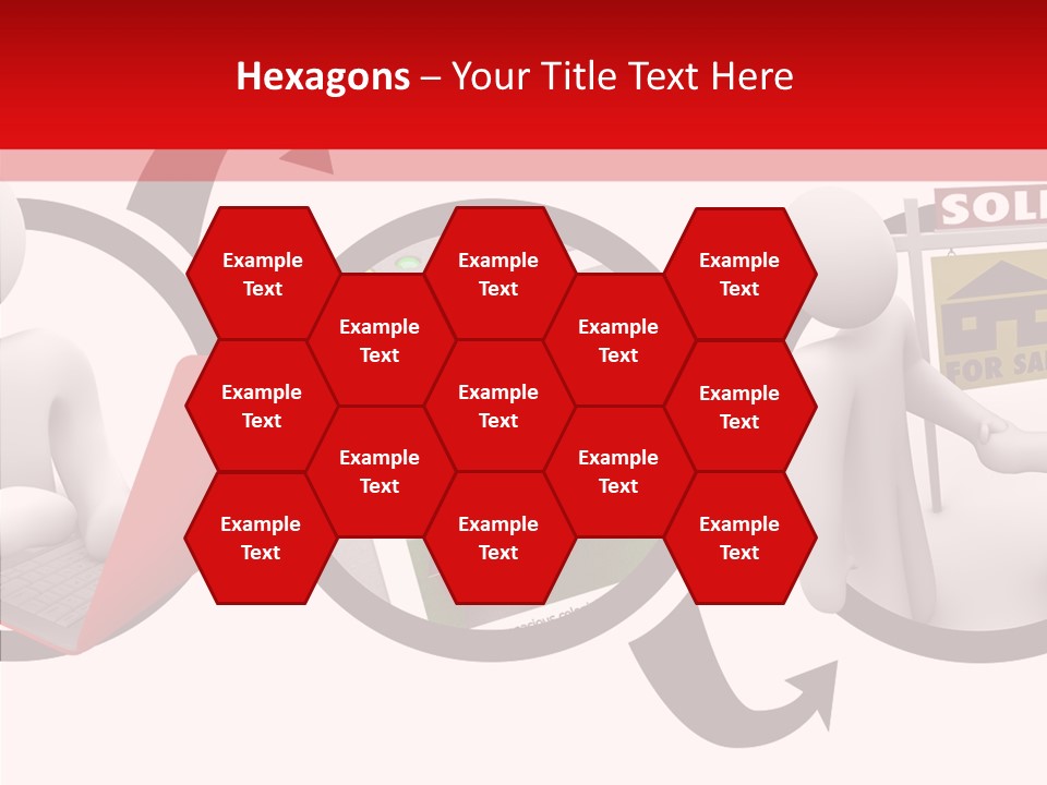 Togetherness White Closeup PowerPoint Template