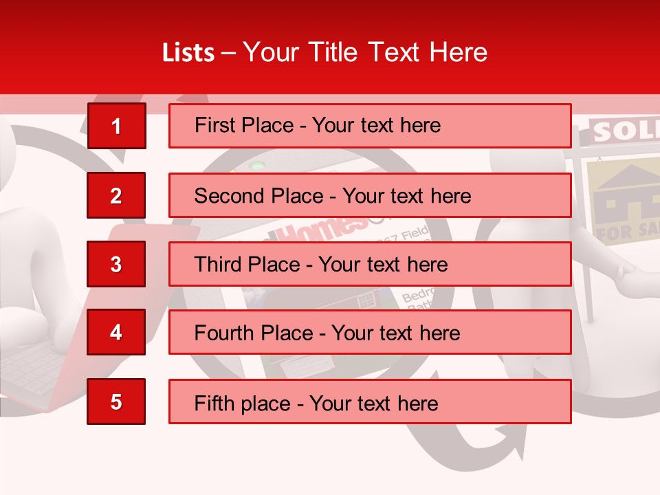 Togetherness White Closeup PowerPoint Template