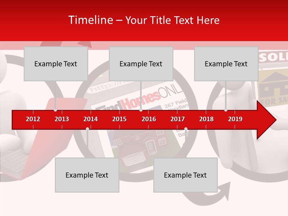 Togetherness White Closeup PowerPoint Template