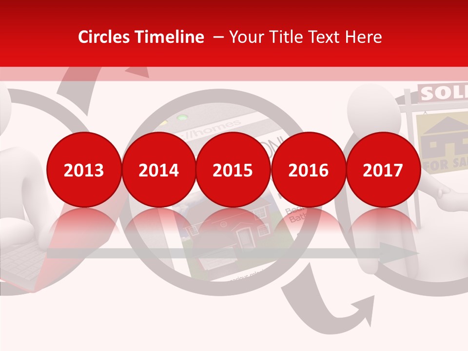 Togetherness White Closeup PowerPoint Template