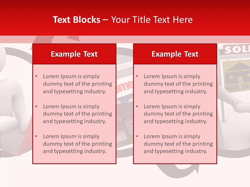 Togetherness White Closeup PowerPoint Template