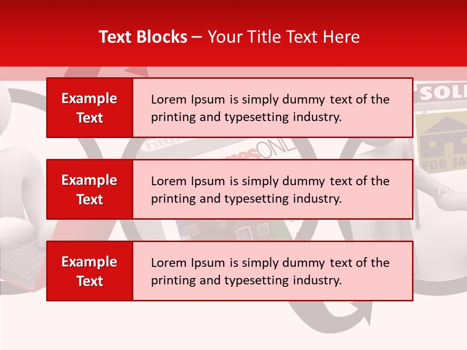 Togetherness White Closeup PowerPoint Template