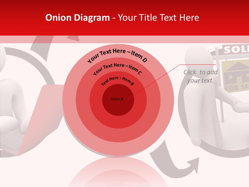 Togetherness White Closeup PowerPoint Template