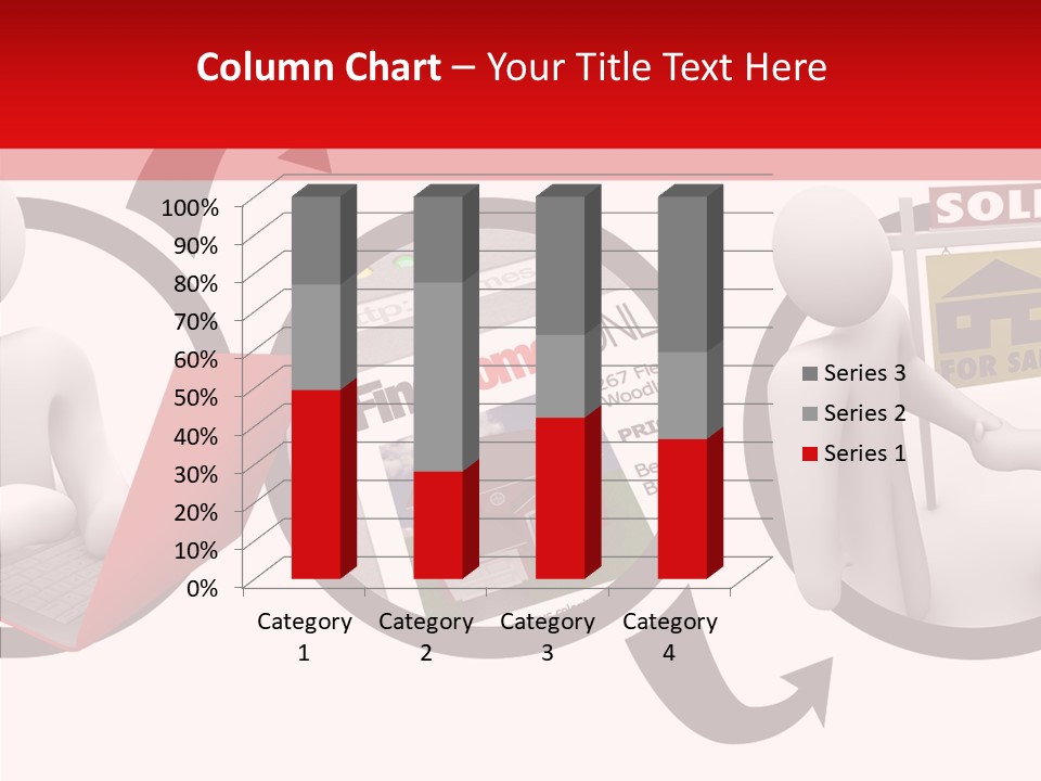 Togetherness White Closeup PowerPoint Template