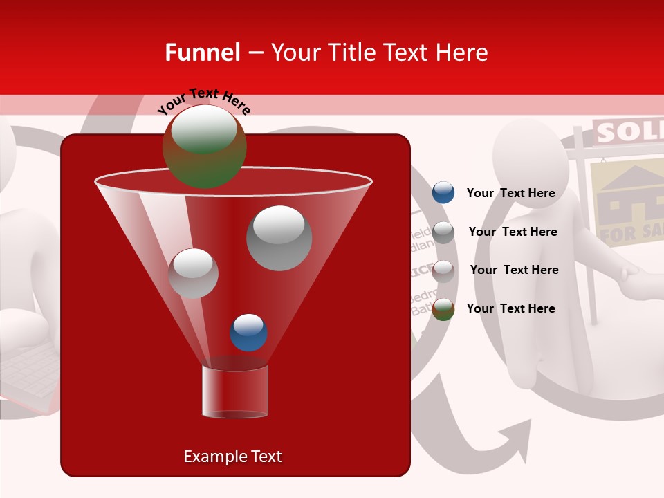 Togetherness White Closeup PowerPoint Template