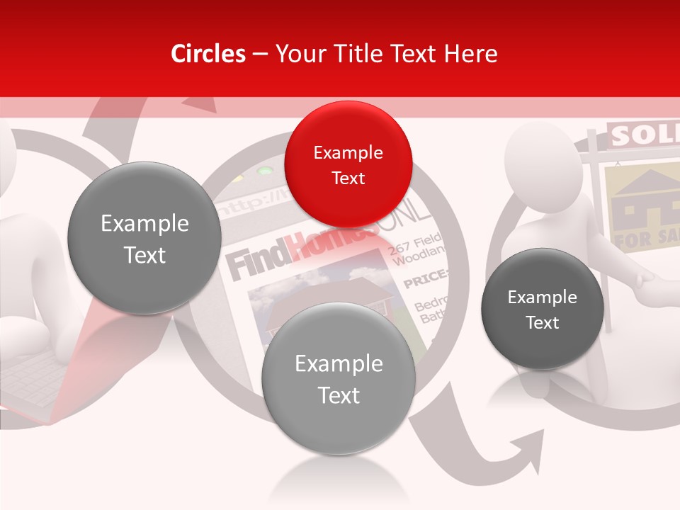 Togetherness White Closeup PowerPoint Template