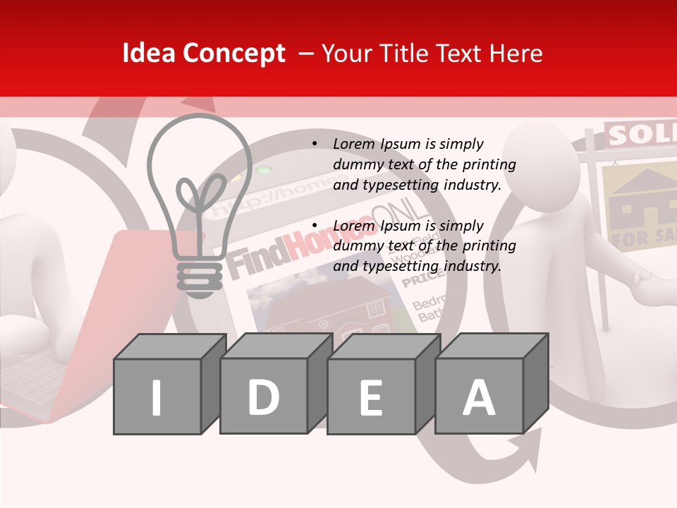 Togetherness White Closeup PowerPoint Template