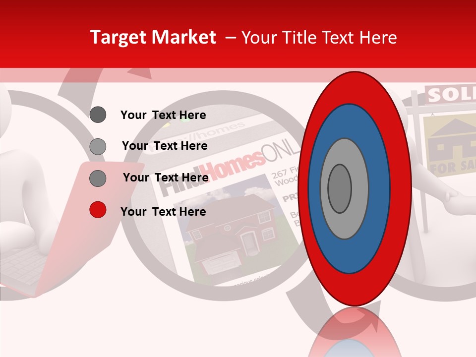 Togetherness White Closeup PowerPoint Template