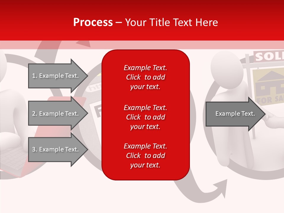 Togetherness White Closeup PowerPoint Template