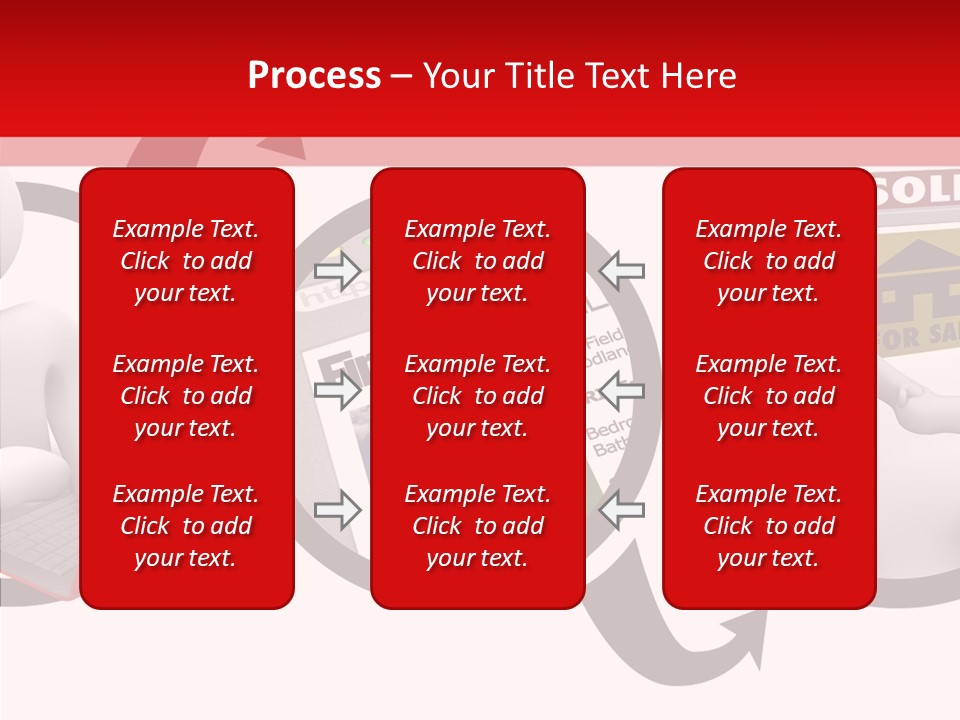 Togetherness White Closeup PowerPoint Template