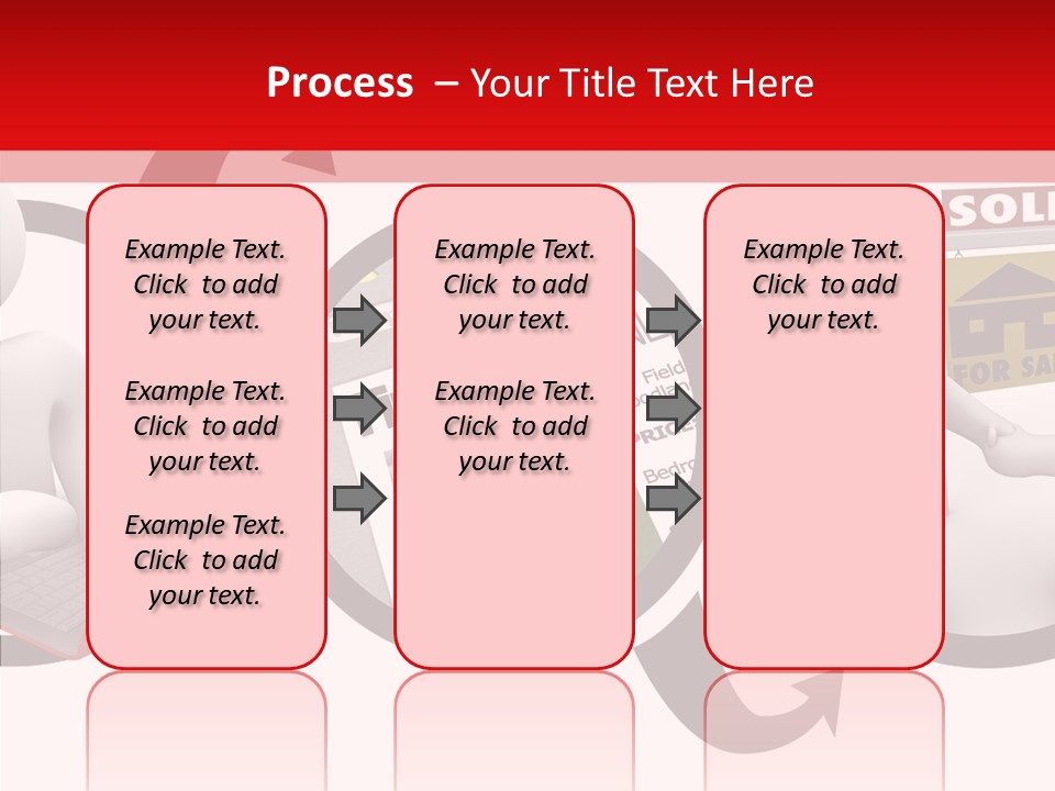 Togetherness White Closeup PowerPoint Template