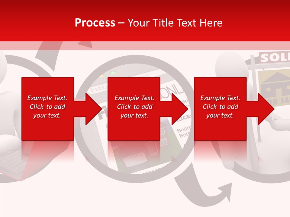 Togetherness White Closeup PowerPoint Template