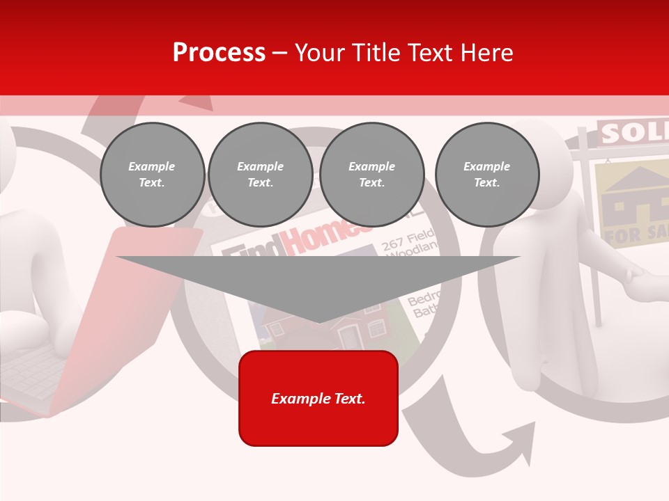 Togetherness White Closeup PowerPoint Template