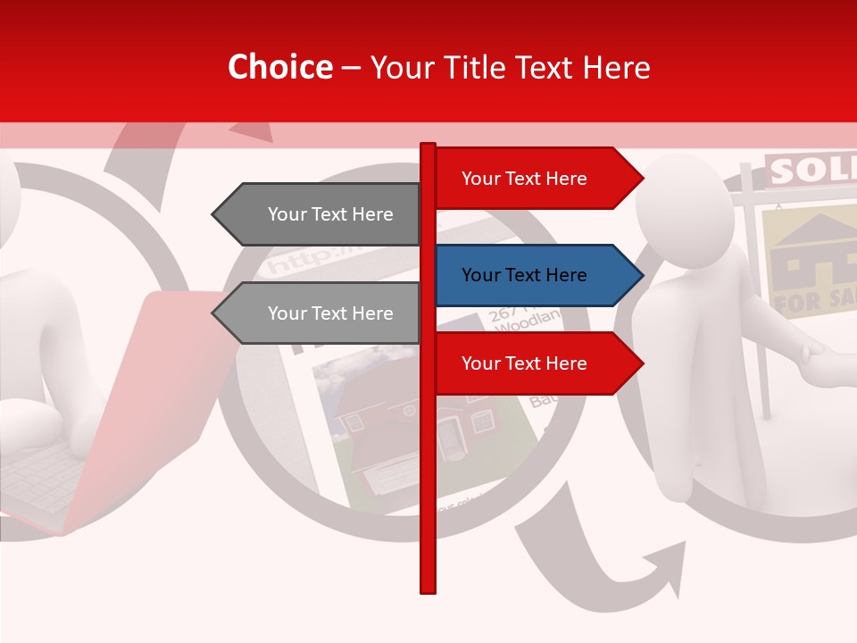 Togetherness White Closeup PowerPoint Template