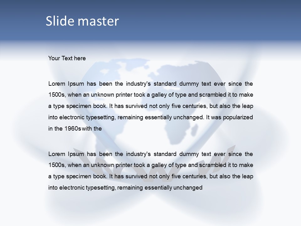 Young Background Assist PowerPoint Template