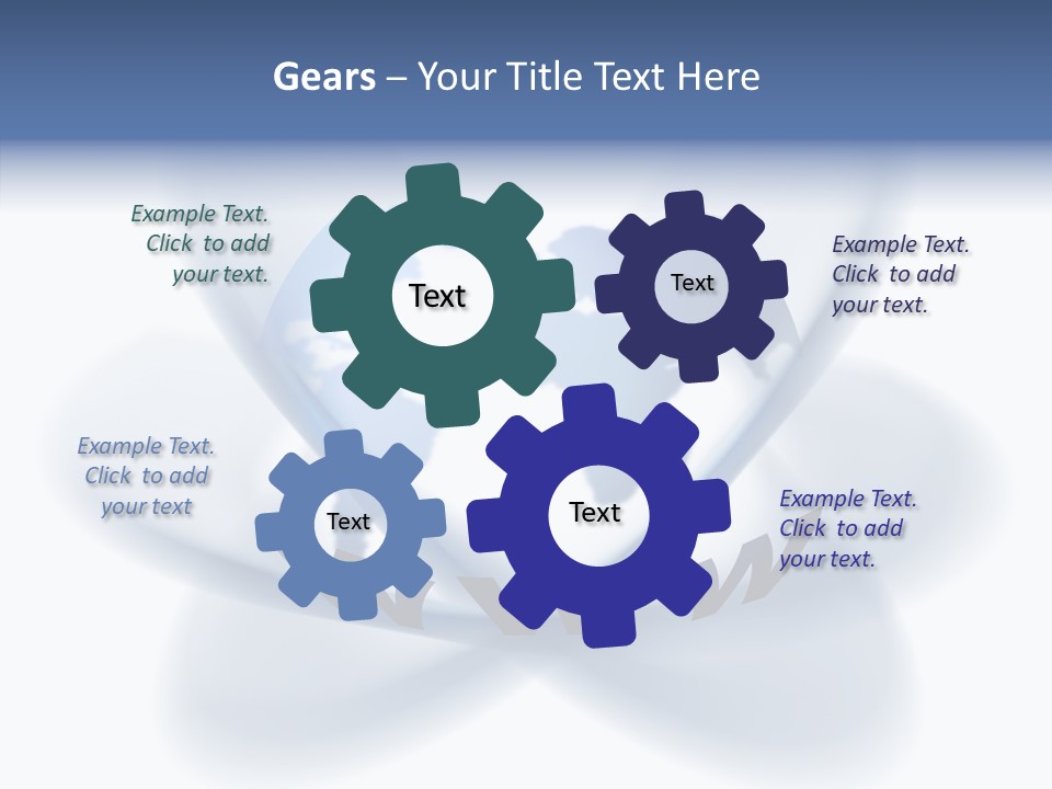 Young Background Assist PowerPoint Template