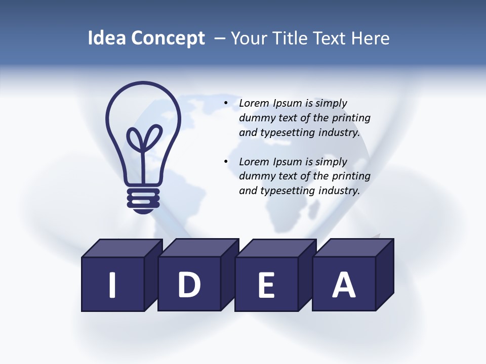 Young Background Assist PowerPoint Template