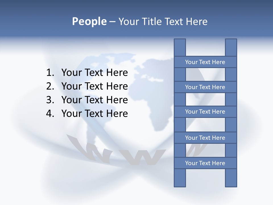 Young Background Assist PowerPoint Template