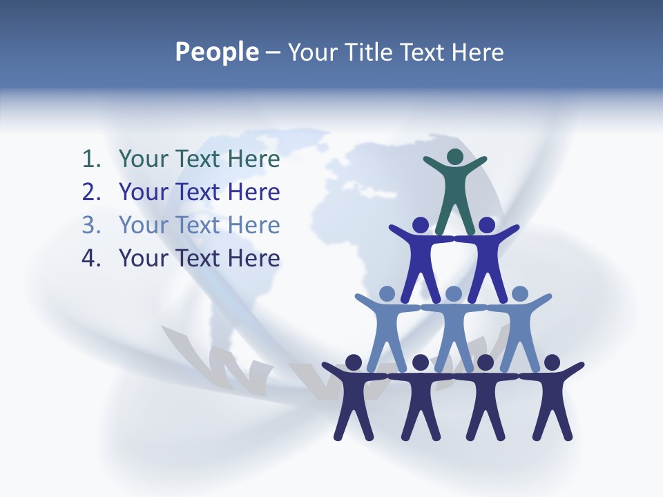 Young Background Assist PowerPoint Template