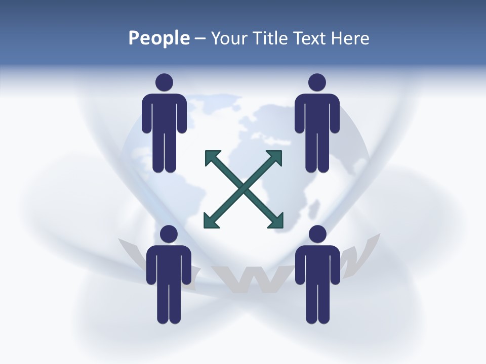 Young Background Assist PowerPoint Template