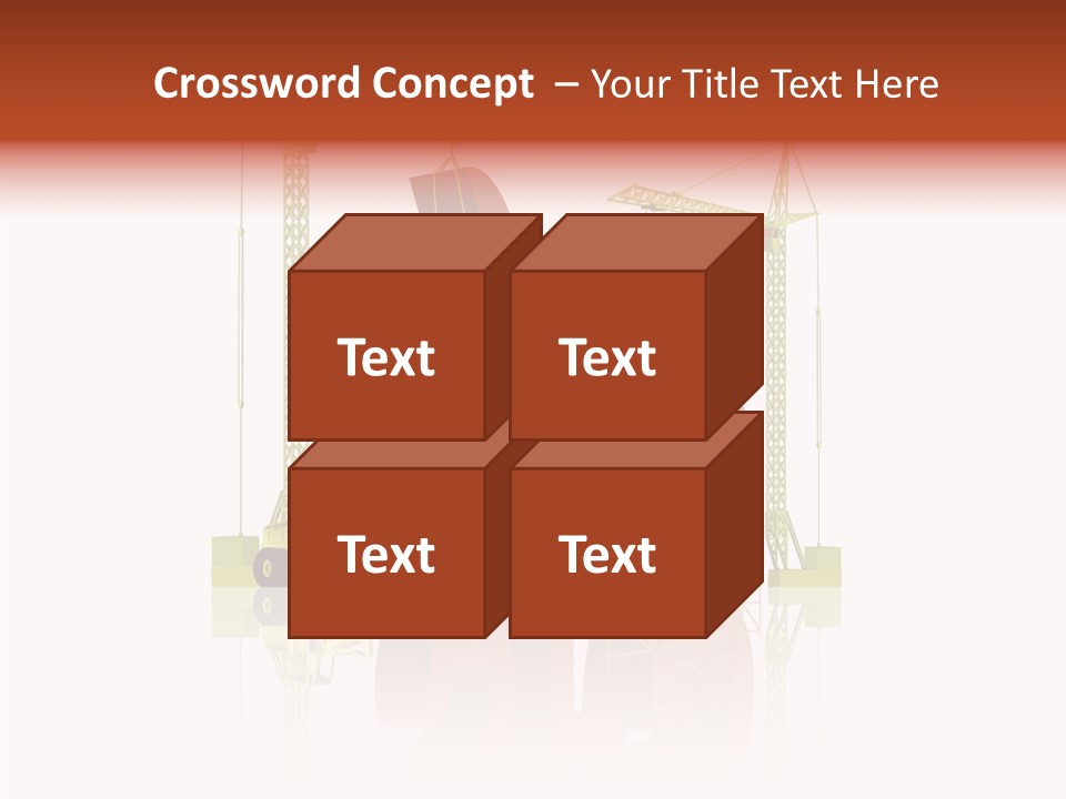 Female White Elder PowerPoint Template