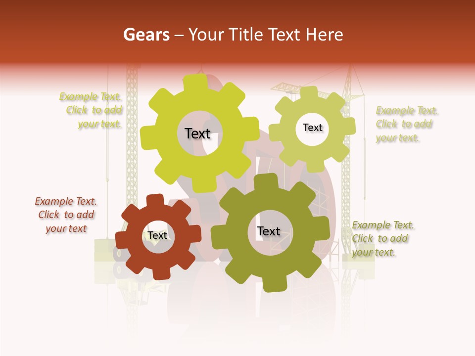 Female White Elder PowerPoint Template