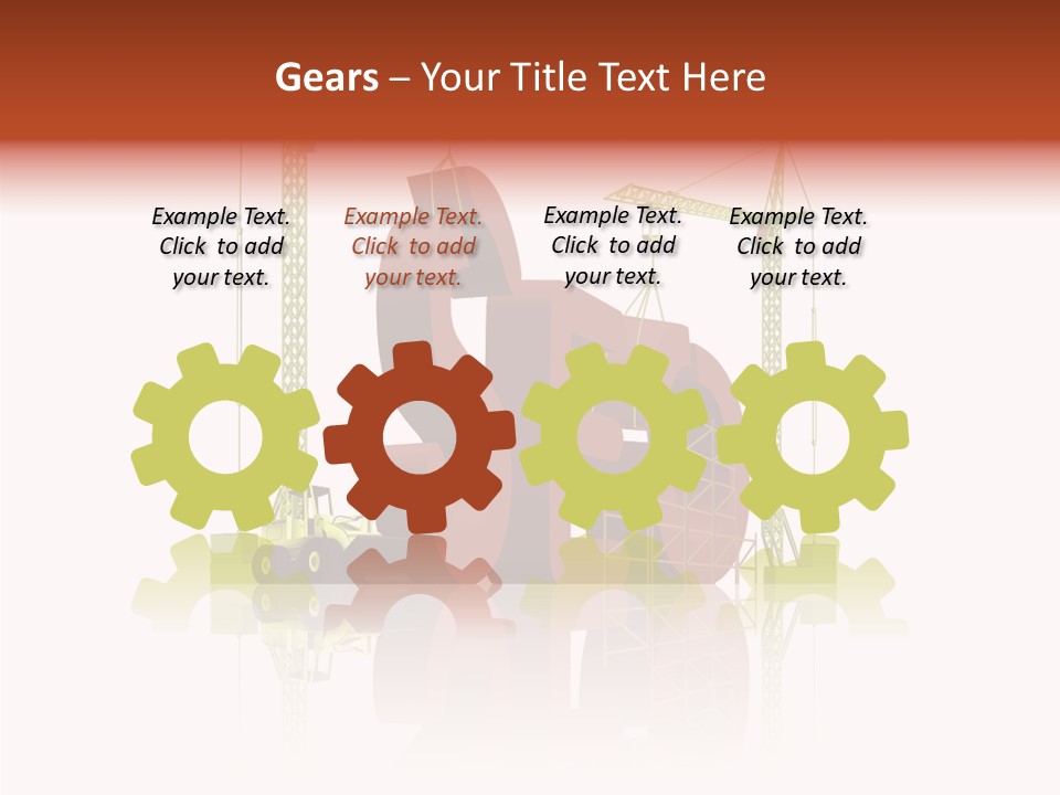 Female White Elder PowerPoint Template