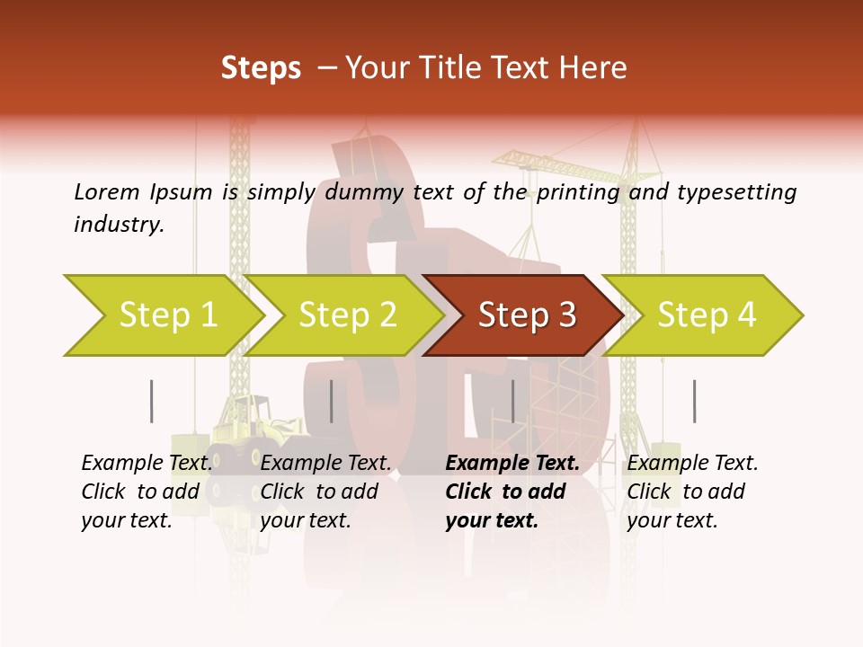 Female White Elder PowerPoint Template