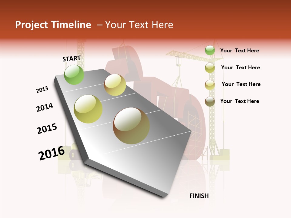 Female White Elder PowerPoint Template