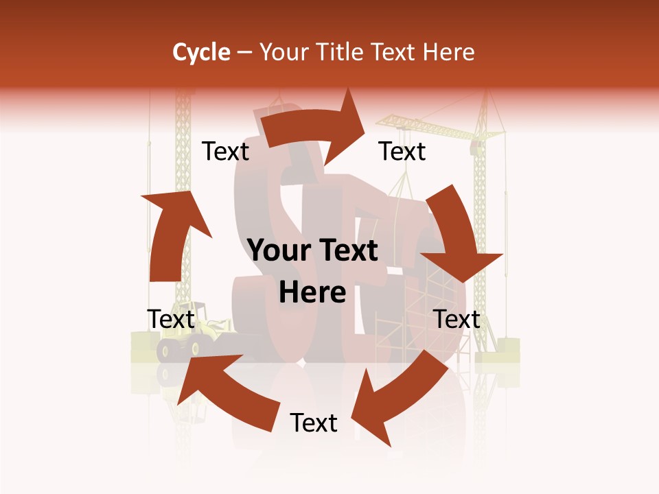 Female White Elder PowerPoint Template