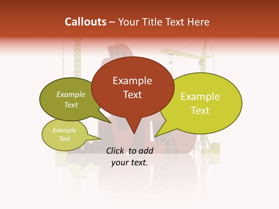 Female White Elder PowerPoint Template