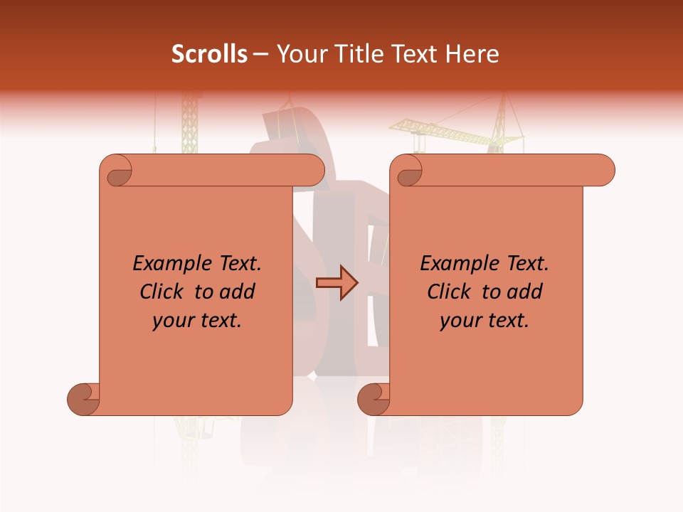 Female White Elder PowerPoint Template