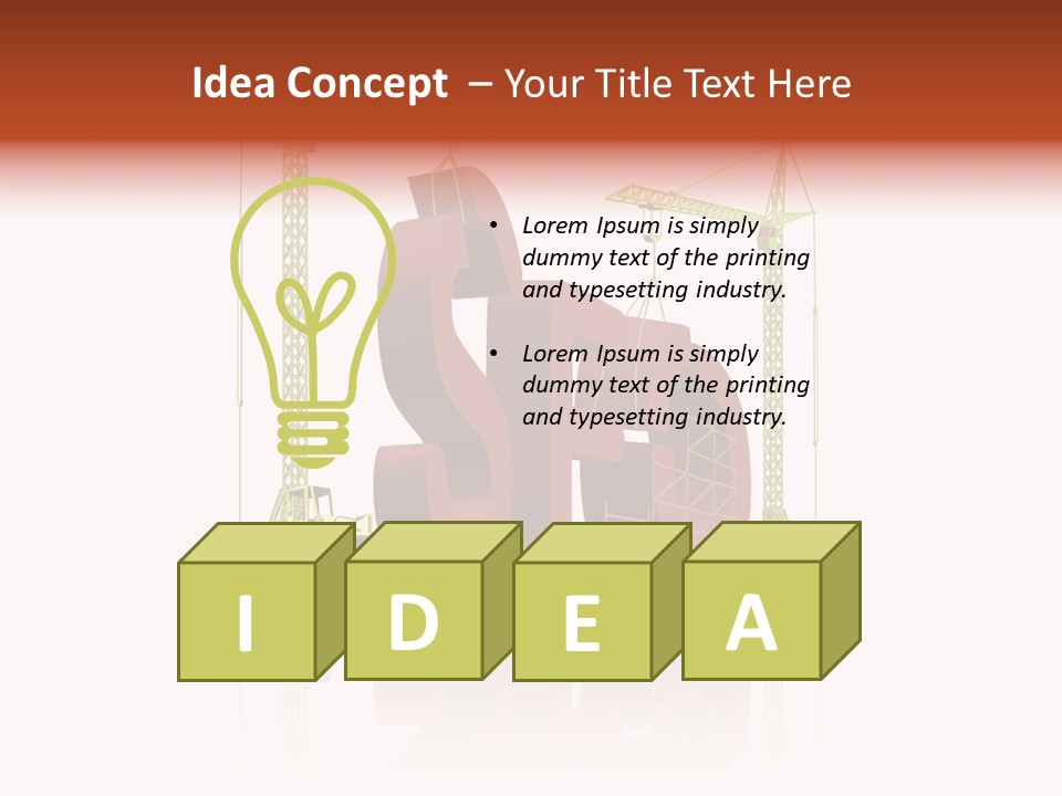 Female White Elder PowerPoint Template