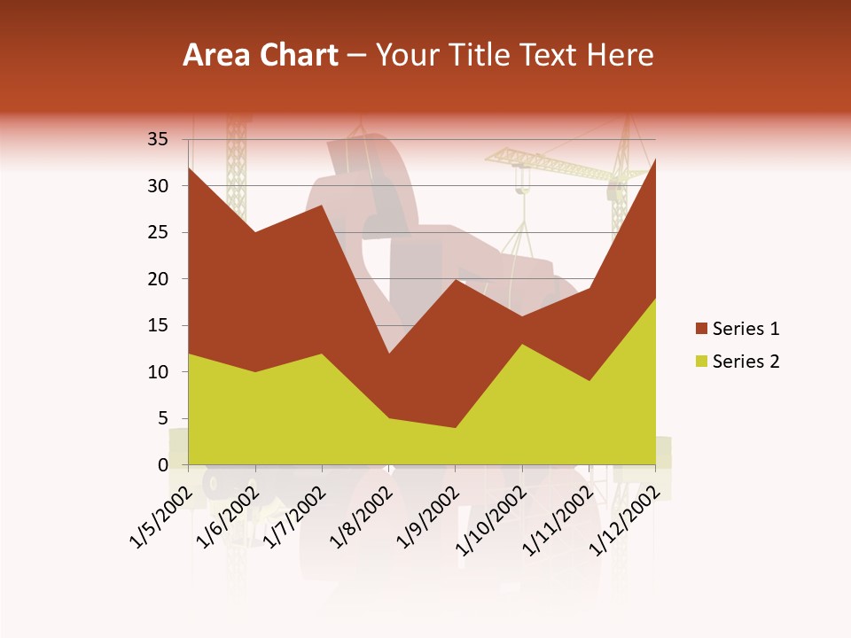Female White Elder PowerPoint Template