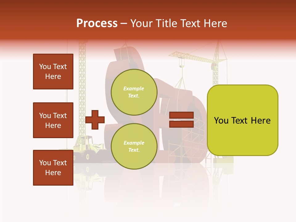 Female White Elder PowerPoint Template