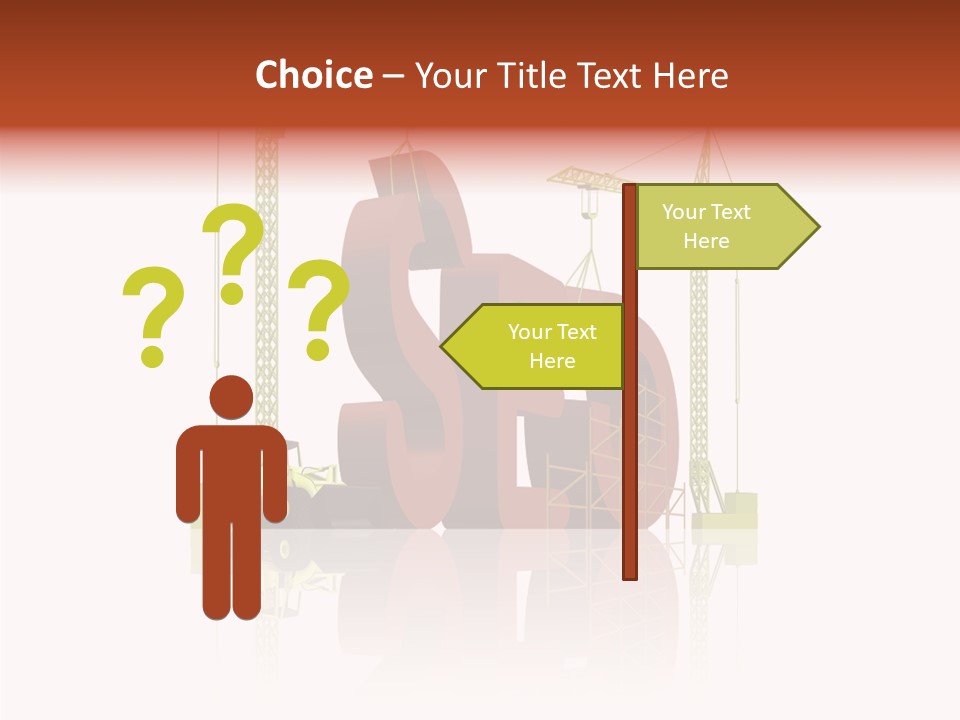 Female White Elder PowerPoint Template