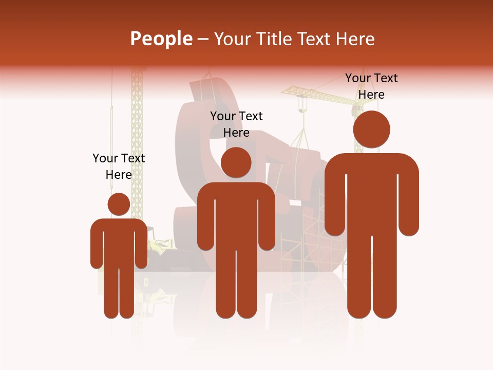 Female White Elder PowerPoint Template