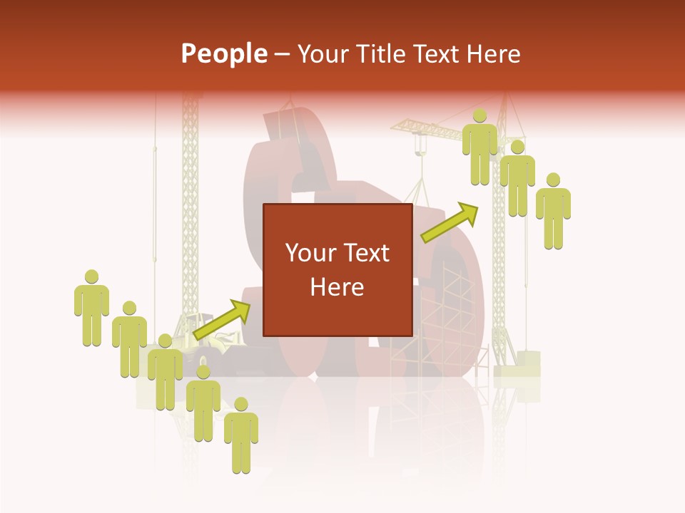 Female White Elder PowerPoint Template