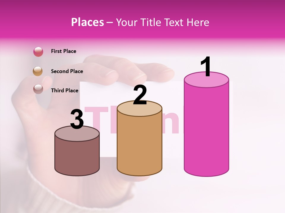 Young Closeup Grandmother PowerPoint Template