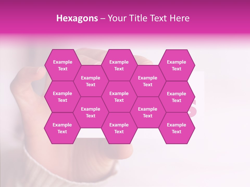 Young Closeup Grandmother PowerPoint Template