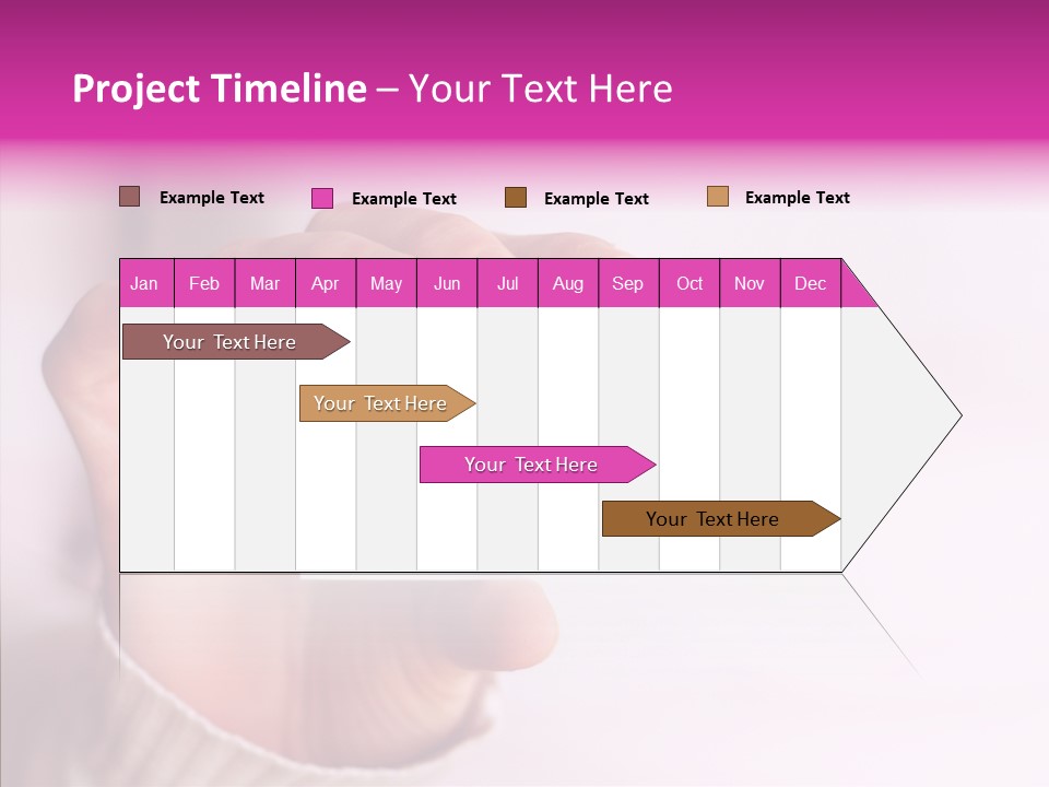 Young Closeup Grandmother PowerPoint Template