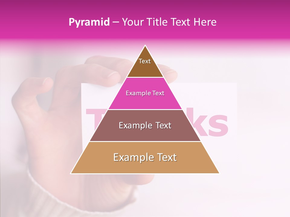 Young Closeup Grandmother PowerPoint Template