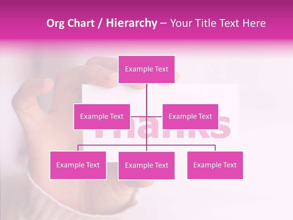 Young Closeup Grandmother PowerPoint Template