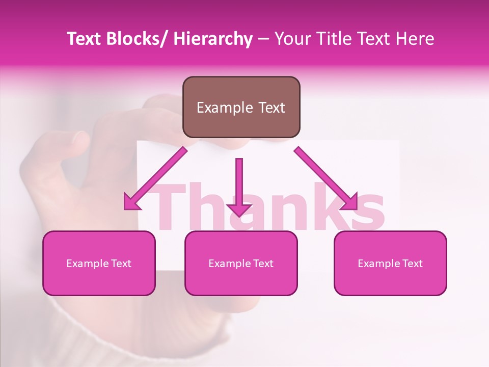 Young Closeup Grandmother PowerPoint Template