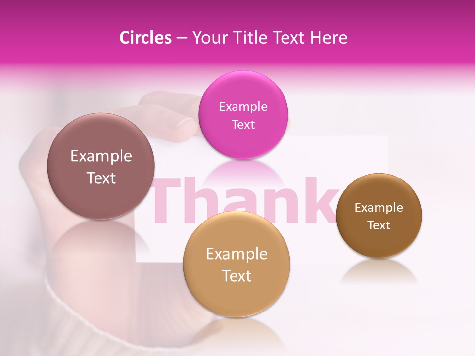 Young Closeup Grandmother PowerPoint Template